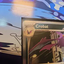 Pokemon Chaos Rising Pre Release Stamped Promo Crobat MEP 076 - Image 2