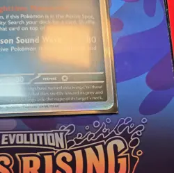 Pokemon Chaos Rising Pre Release Stamped Promo Crobat MEP 076 - Image 4