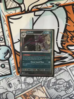 Pokemon Chaos Rising Pre Release Stamped Promo Crobat MEP 076 - Image 2