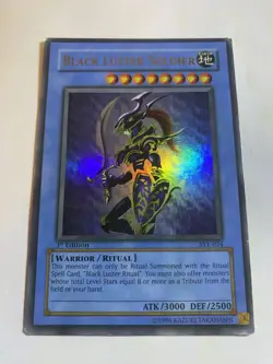 Yu-Gi-Oh! Black Luster Soldier SYE-024 Yugi Evolution 1st Edition Ultra Rare HP - Image 1