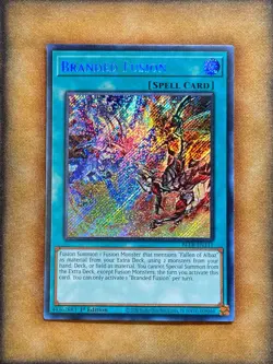 Yugioh Branded Fusion BLTR-EN111 Secret Rare 1st Ed MM - Image 1