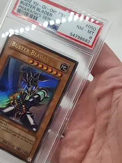 Buster Blader Yu-Gi-Oh! PSA 8 2002 Pharaoh's Servant Unlimited PSV-050 - Image 5