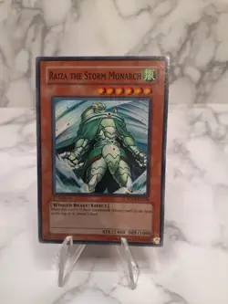 1x Raiza The Storm Monarch FOTB-EN026 Super Rare First Edition VLP/NM - Image 1