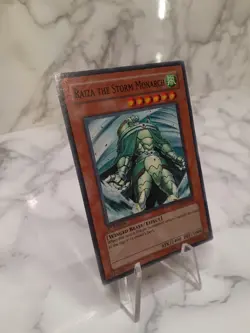 1x Raiza The Storm Monarch FOTB-EN026 Super Rare First Edition VLP/NM - Image 2
