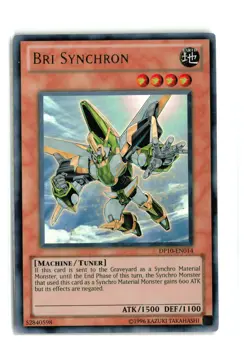 BRI SYNCHRON DP10-EN014 UNLIMITED Yugioh TCG LP - Image 1