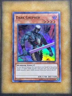 Yugioh Dark Grepher DASA-EN042 Super Rare NM - Image 1