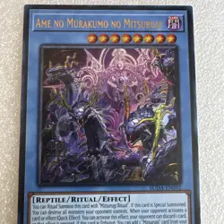 Yugioh! Ame no Murakumo no Mitsurugi Ultra Rare - 1st Edition (Read Description) - Image 2