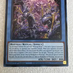 Yugioh! Ame no Murakumo no Mitsurugi Ultra Rare - 1st Edition (Read Description) - Image 3