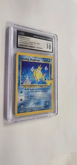 CGC 10 Pokemon Card: Shining Magikarp 66/64 Celebrations Classic Collection - Image 3