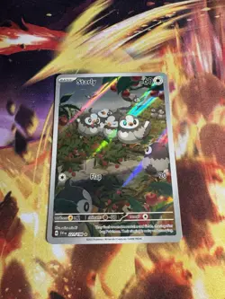 Starly 221/198 SV01: Scarlet & Violet Base Set Holo Rare NM Pokemon Card TCG - Image 1