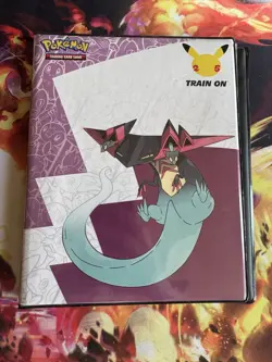 Pokemon 25th Anniversary Celebrations Card Binder Dragapult UltraPro 112 Slots - Image 1