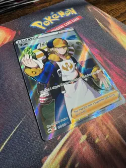 Volo 151/159 Full Art Trainer Crown Zenith Holo Rare Pokemon TCG S&V NM Card - Image 2