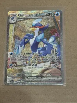 Pokemon Quaquaval ex 260/193 Paldea Evolved Special Illustration Rare SIR NM - Image 1