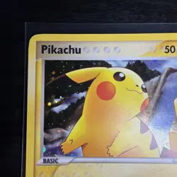 Pokemon Pikachu 13/17 POP Series 4 Holo Black Star Promo 50HP English - Image 2