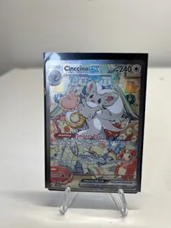 Pokemon Cinccino ex 119/086 Mega Evolution Chaos Rising SIR - Image 1