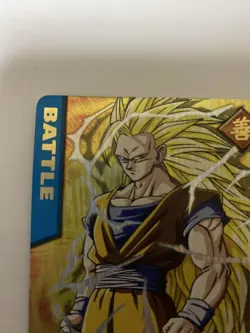 Dragon Ball Z Data Carddass Son Goku 3 Rare Collectible Card - Image 2