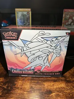 Pokemon TCG Chaos Rising Elite Trainer Box Pokemon Center Exclusive - Image 1