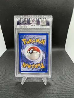 2004 POKEMON EX TEAM MAGMA VS TEAM AQUA #94 SUICUNE EX-HOLO PSA 8 - Image 2