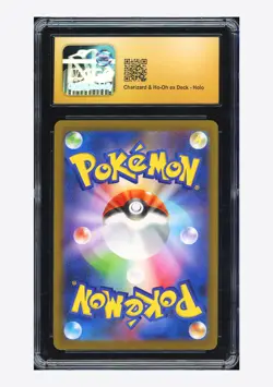 Pokemon CGC 10 PRISTINE AUTO 10 Fire Energy Holo Pikachu Msing 2023 #FIR CLL JPN - Image 2