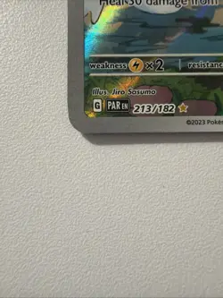 Pokemon TCG Swablu Illustration Rare Full Art Holo SV04: Paradox Rift 213/182 - Image 2