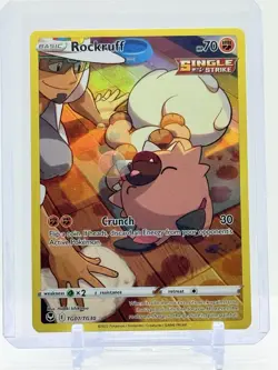 2022 Pokemon ROCKRUFF #TG07/TG30 ULTRA RARE Silver Tempest Trainer - NP 🔥 - Image 1
