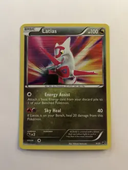 The Pokemon Company Latias 9/20 Dragon Vault Holo Rare English 2012 100HP - Image 1