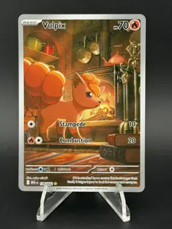Vulpix 138/132 Illustration Rare Mega Evolution Pokemon NM - Image 1