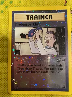 Pokemon - Best of Game - Promo - Professor Elm - Reverse Holo - #3 - Image 1