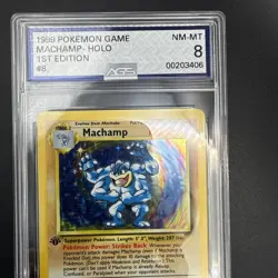 Pokemon TCG Machamp Base Set 8/102 Holo Unlimited Holo Rare - Image 3