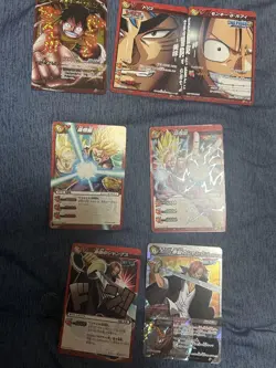 Miracle Battle Carddass Promotional Card Set Used Collectible Cards - Image 1