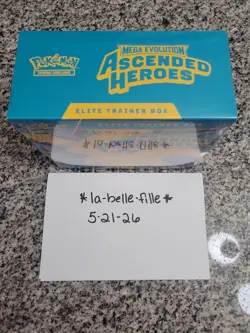 Pokemon TCG Ascended Heroes ETB Elite Trainer Box (Factory Sealed / Brand New) - Image 5