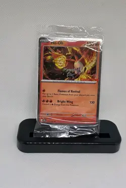 Nintendo Ho-Oh GameStop Promo Rare Holo Pokemon Card CRI 010/086 Basic 130 HP - Image 1