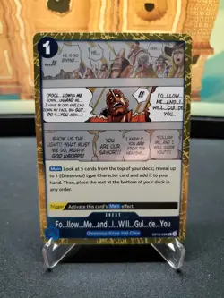ONE PIECE ENGLISH CARD GAME HOLO CARTE CARTE OP10-059 R EN JCC NM - Image 1