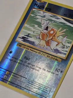 Magikarp Common XY Evolutions 33/108 Water Reverse Holo Pokemon Card - Image 3