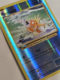 Magikarp Common XY Evolutions 33/108 Water Reverse Holo Pokemon Card - Image 4