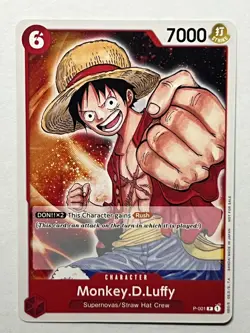 Monkey.D.Luffy (Promotion Pack 2022) P-001 One Piece Promotion Cards - Image 1