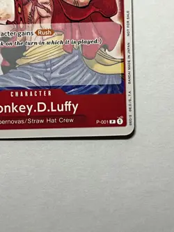 Monkey.D.Luffy (Promotion Pack 2022) P-001 One Piece Promotion Cards - Image 5