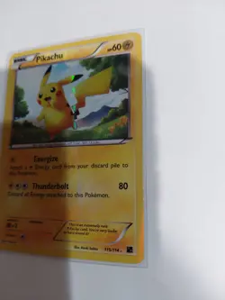 Pokemon TCG Pikachu Black and White Card 115/114 Secret Rare - Image 2
