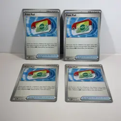Pokemon TCG x4 Pokepad Pokemon Cards Perfect Order NM playset ME03 081/088 - Image 1
