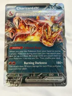 Jumbo Charizard Ex Card SVP 196 / PAF 054/091 - Image 1