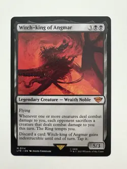Witch-king of Angmar MTG Magic the Gathering Card NM Near Mint LTR - Image 1