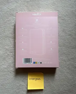 Vault X Just Pink 4-Pocket Exo-Tec Zip Binder - 160 Cards - brand new in box - Image 2