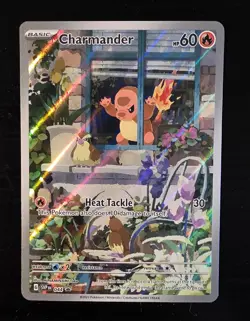 Pokemon TCG Charmander SVP044 Obsidian Flames Black Star Promo Card NM Condition - Image 1