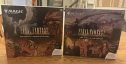 MTG- Final Fantasy Scene Box Lot (2) Siege of Alexandria + Camp Comrades - Image 1