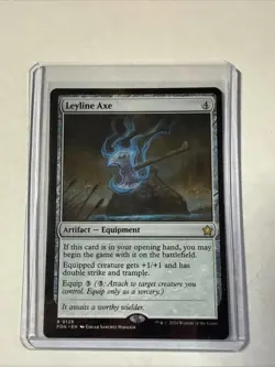 MTG Leyline Axe Foundations Regular - Image 1