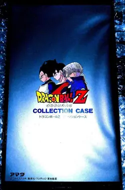 Dragon Ball Amada Collection Card Case Vegeta Trunks Goku Used - Image 1