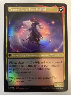 FOIL Kuja, Genome Sorcerer Art 0232 R | Final Fantasy FIN | MTG - Image 2