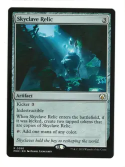 MTG Skyclave Relic Commander March of the Machine Magic The Gathering TCG - Image 1