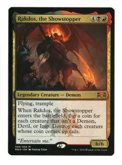 Rakdos, the Showstopper 199 Mythic Ravnica Allegiance Magic: The Gathering NM - Image 1