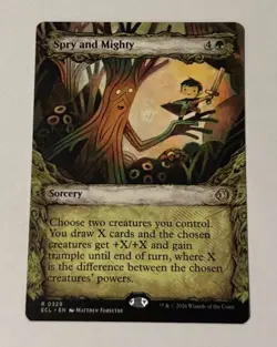 MTG Spry and Mighty (Showcase) Lorwyn Eclipsed LP - Image 1